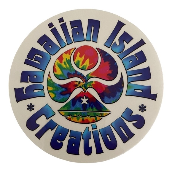 HIC Hawaiian Island Creations Colorful Surf Sticker - Picture 1 of 1